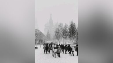 Moscou connaît les plus grosses chutes de neige depuis près de 150 ans