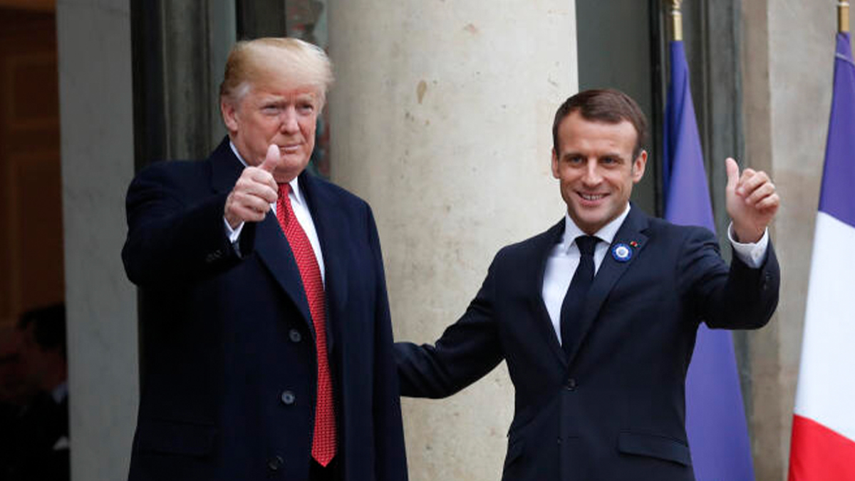 Macron assure qu'il n'aurait aucun problème à travailler à nouveau avec Trump