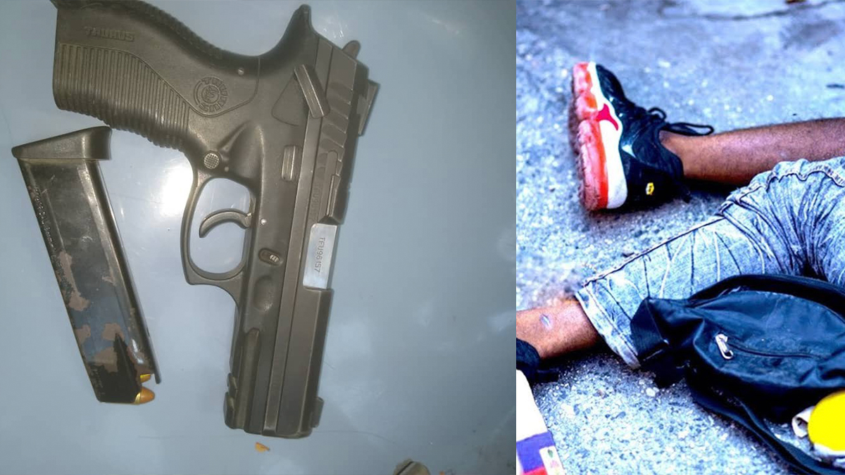 Un individu armé tué par la police à Port-au-Prince, une arme de la PNH retrouvée