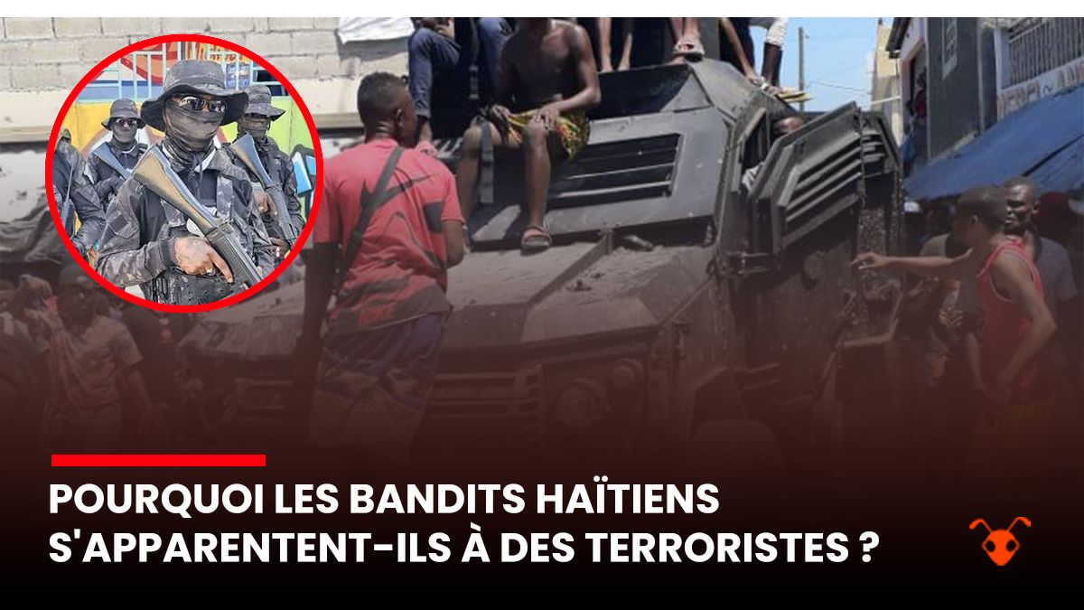 Pourquoi les bandits haïtiens s'apparentent-ils à des terroristes ?