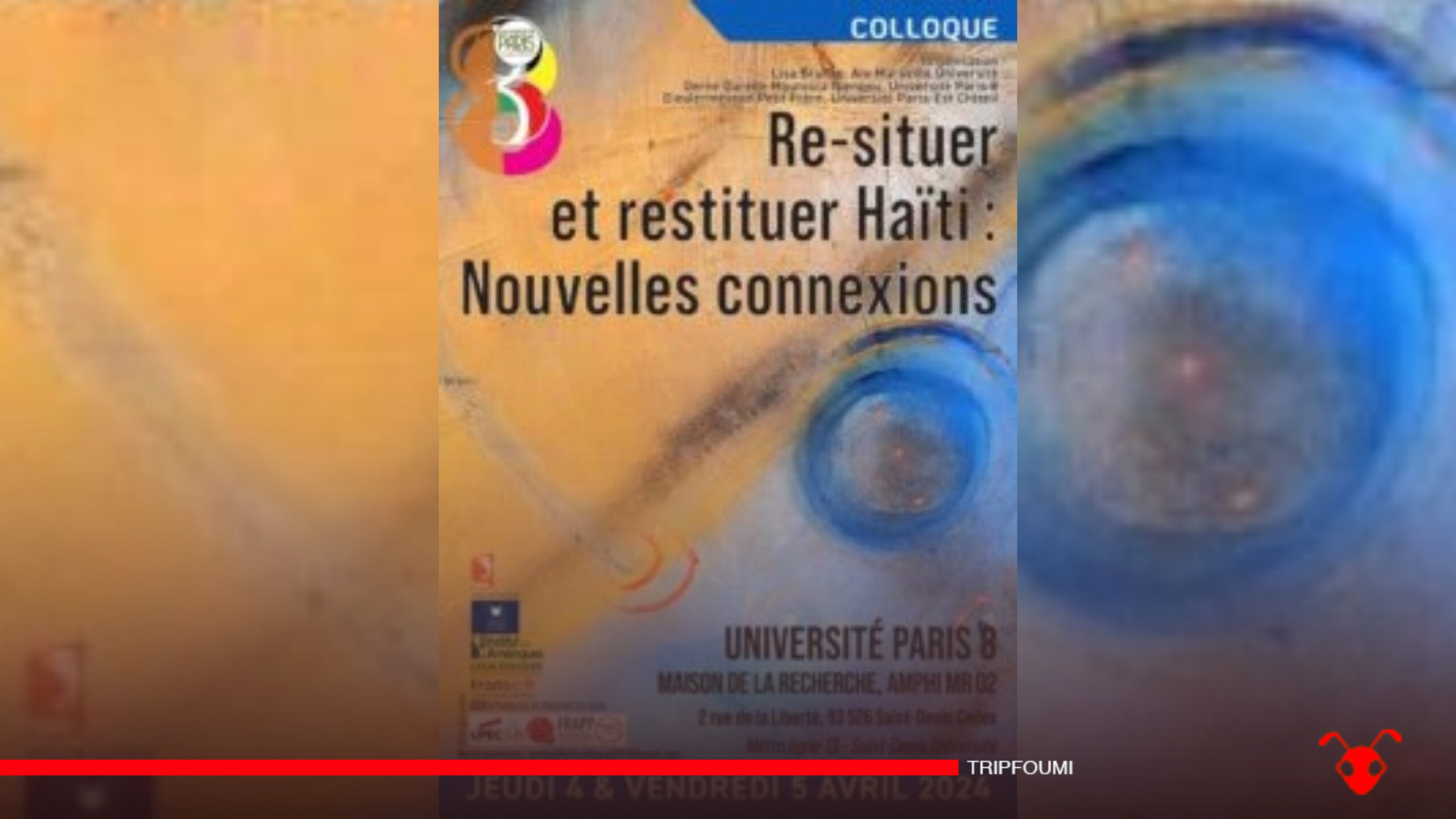 L'Université Vincennes Saint-Denis annonce un colloque international sur Haïti les 4 et 5 avril