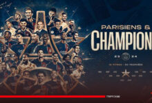 Ligue 1 : le PSG décroche son 12e trophée de champion de France