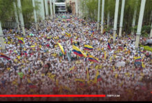 Une grande mobilisation contre le président Gustavo Petro en Colombie