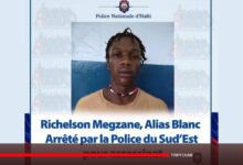 Sud-Est : arrestation de Richelson Megzane, recherché pour un assassinat brutal